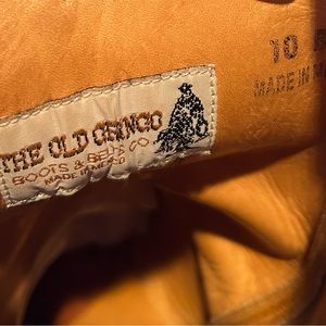 Old Gringo Boots Size 10 B